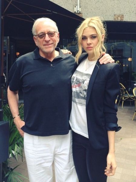 Nicola Peltz in right poses a picture with billionaire dad.